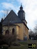 Verwendung ordovizischer Schiefer als Dachschiefer in Tschirma bei Weida, Thüringen, (D) (9) 20. Februar 2012.JPG